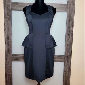 Forever 21 Black Peplum Pencil Dress – Women’s Small